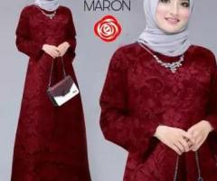 Dress Brukat Muslim Wanita - 4/4