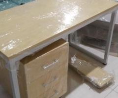 Set Meja Kerja Kantor Kursi dan Laci - 4/4